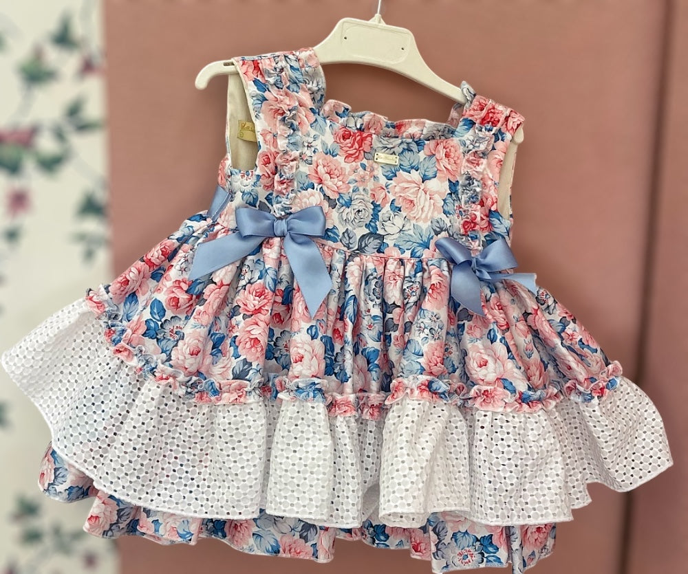 LA AMAPOLA -   Cristel Short Set  - Blue main image 1
