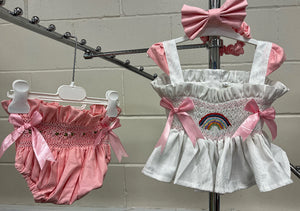 Smocked jam pant set 12months IN STOCK