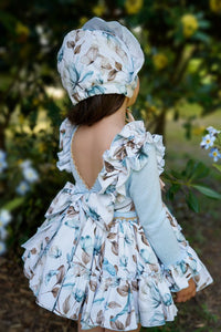 Aw25 ela dress and bonnet