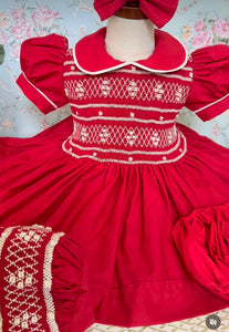 Aw25 luxe smocked dress (5/6weeks)