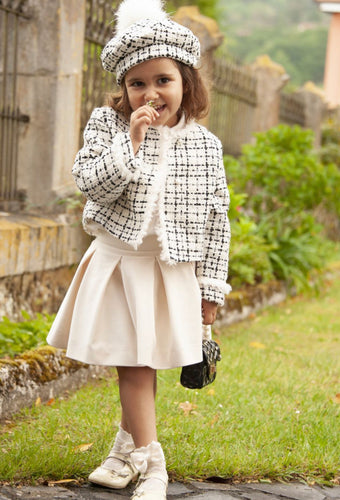 sonata aw23 jacket and skirt (handmade to order)