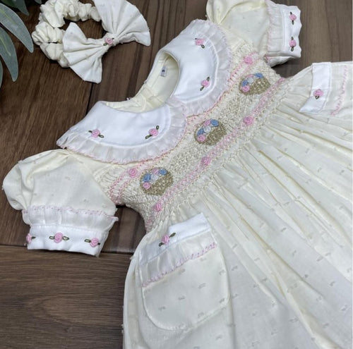 luxe smocked dress (5/6weeks)