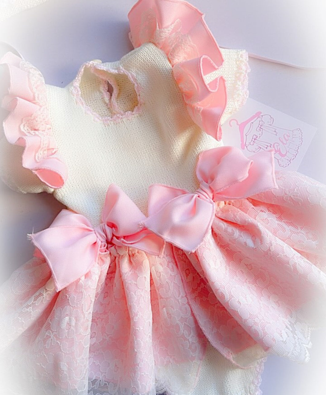 SS25 ela romper and bonnet