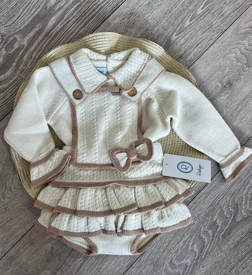 Rahigo CREAM AND CAMEL aw25 25242