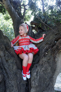 Aw25 ela dress and bonnet