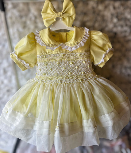 Age 3 Easter organza pearl deluxe