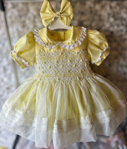 Age 3 Easter organza pearl deluxe
