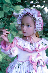 Aw25 ela dress and bonnet