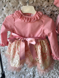 Ela ss22 dress knickers and bonnet (made to order)