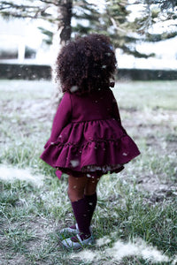 ELA AW24 dress knickers and bonnet  (handmade 6weeks)