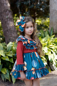 Aw25 ela dress and bonnet