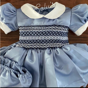 luxe smocked dress (5/6weeks)
