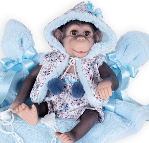 Silicone baby monkey doll shop