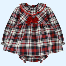 Bow Dress And knickers tartan classic
