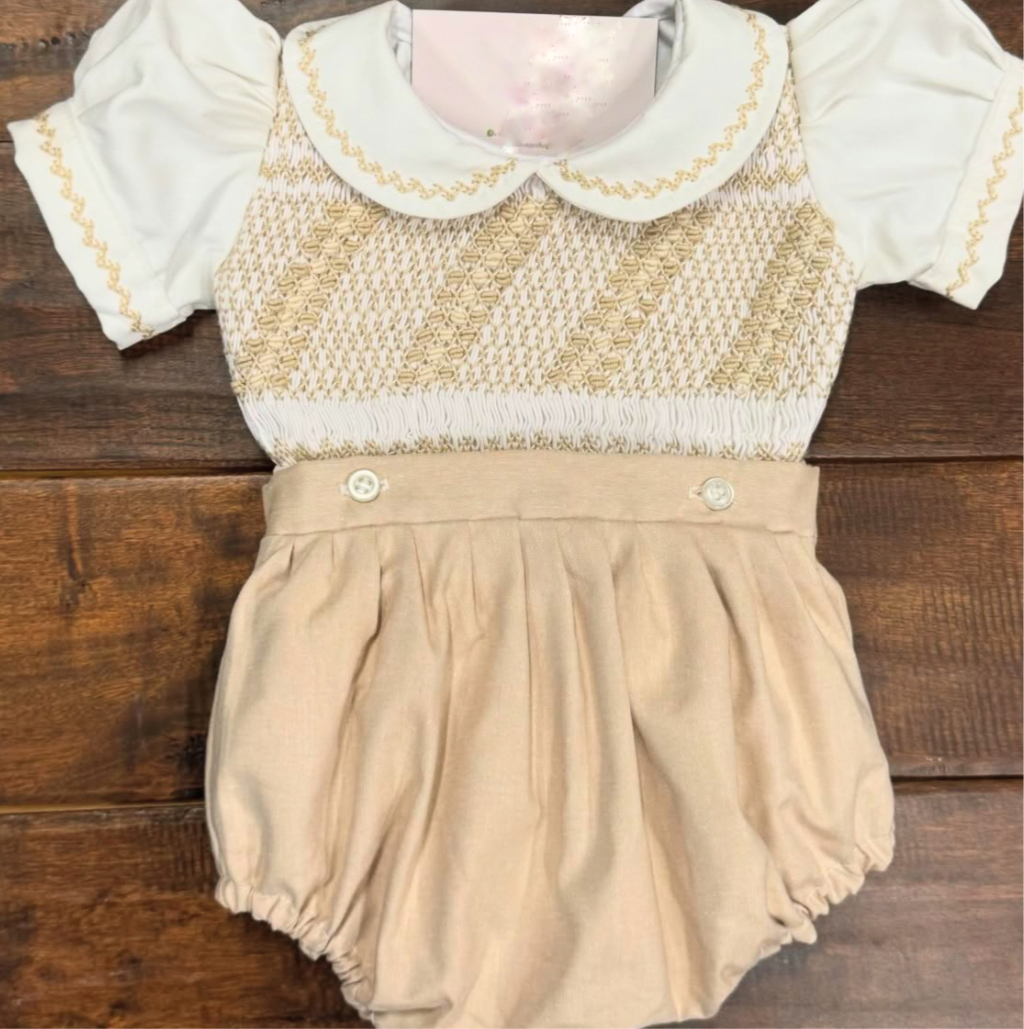 Ss25 handmade luxe romper (6weeks) 1098