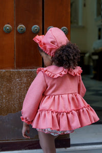 Aw25 ela coat and bonnet