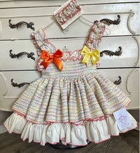 ELA SS24 dress knickers and hairpiece (handmade 6weeks)