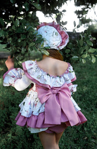 Aw25 ela dress and bonnet