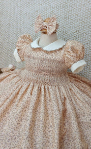 Handmade smocked dress set. 5/6weeks delivery