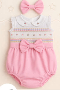 Ss25 handmade luxe romper (6weeks) 1098