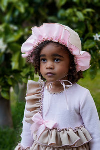Aw25 ela dress and bonnet