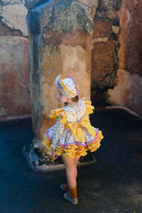 Aw25 ela dress and bonnet