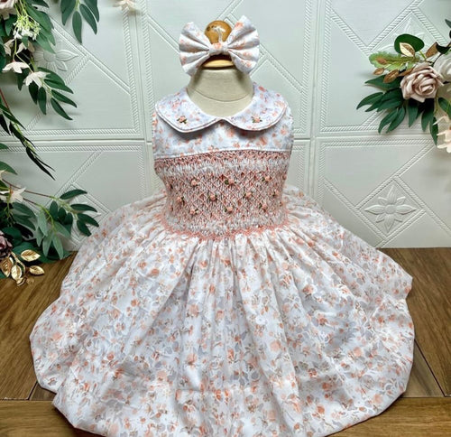 Summer luxe smocked dress (5/6weeks)