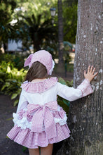 Aw25 ela dress and bonnet