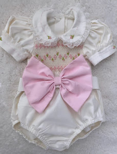 Ss25 handmade luxe romper (6weeks) 1098