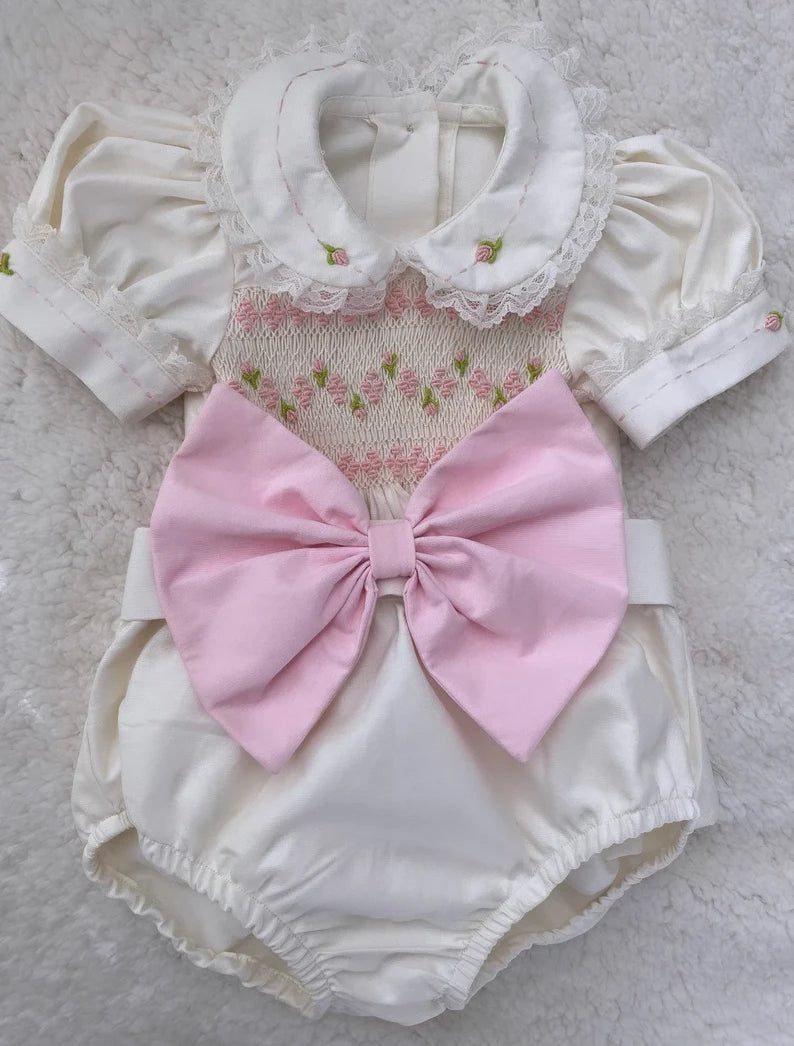 Ss25 handmade luxe romper (6weeks) 1098