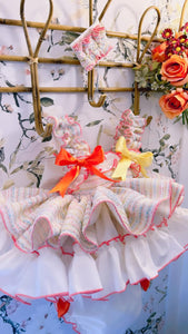 ELA SS24 dress knickers and hairpiece (handmade 6weeks)