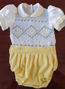 Ss25 handmade luxe romper (6weeks) 1098