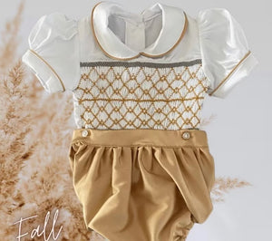 Ss25 handmade luxe romper (6weeks) 1098