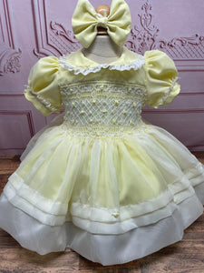 Age 3 Easter organza pearl deluxe