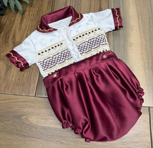 Aw25 handmade luxe romper (6weeks) 1098