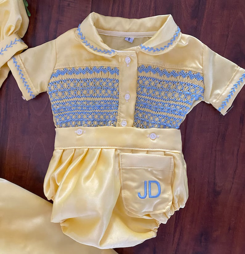 Ss25 handmade luxe romper (6weeks) 1098