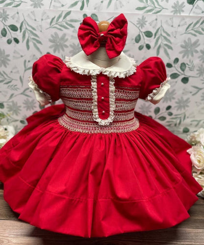 Aw25 luxe smocked dress (5/6weeks)