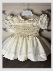 Handmade smocked dress set. 5/6weeks delivery