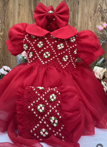 Aw25 luxe smocked dress (5/6weeks)