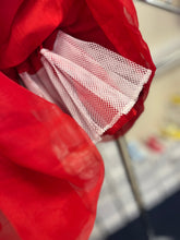 Luxury smock red and gold. (December delivery)