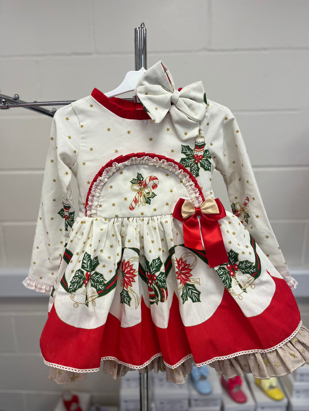 Christmas dress in stock 7years