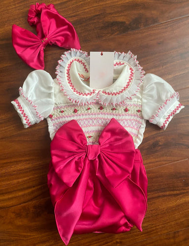 Luxury smock romper 5/6weeks delivery