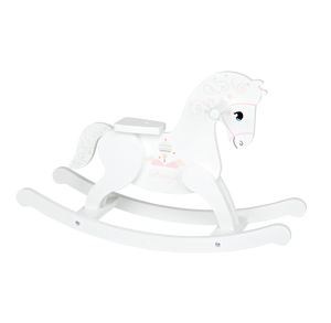 21549 Wooden rocking horse