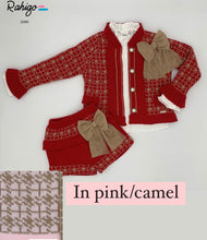 Rahigo age 3 3piece PINK/CAMEL