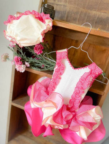 Flamenco dress and knickers  (PREORDER 5/6WEEKS)
