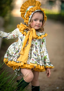 Ela AW21 musgo dress and knickers preorder 5/6weeks)