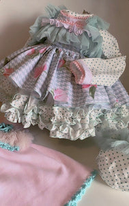 Ela AW Sofia dress knickers and bonnet (5/6week preorder)