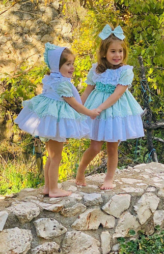 ELA SS22 dress and knickers Bella mint
