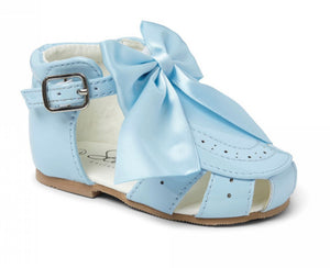 Blue bow sandal (10:14day delivery)