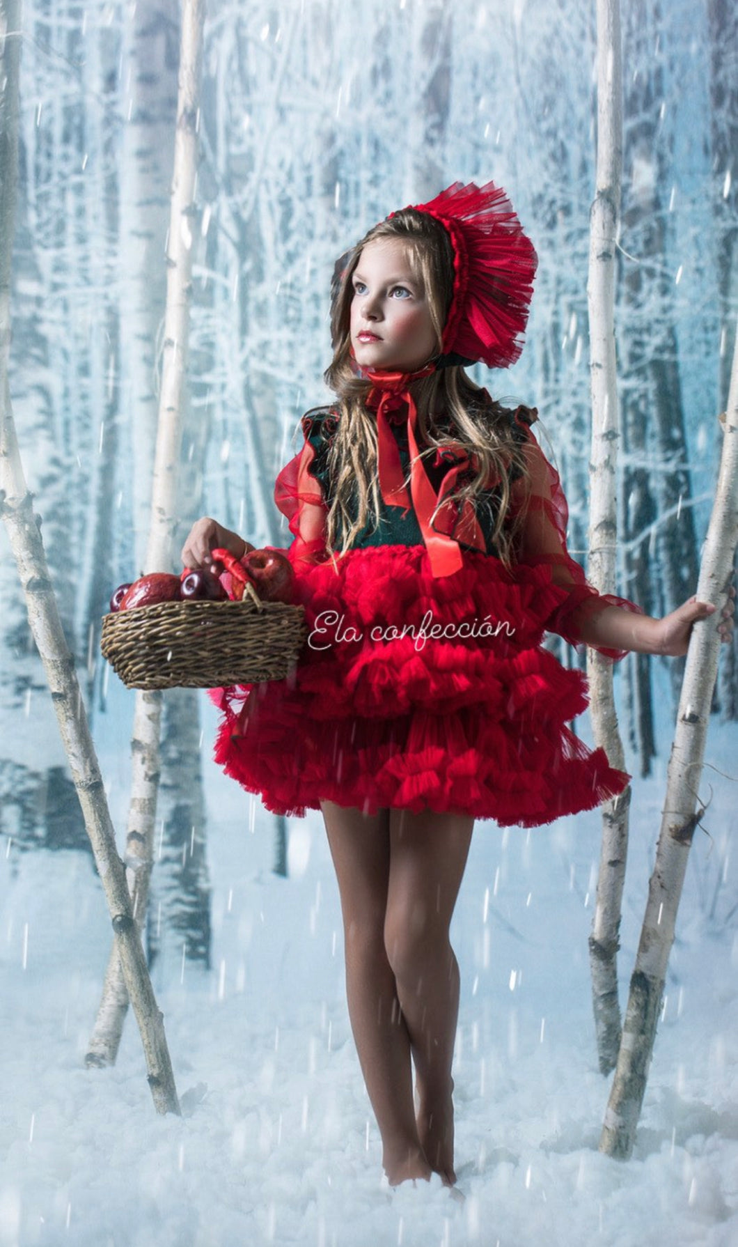 Ela AW22 luxury Christmas  dress and knickers preorder (5/6weeks)